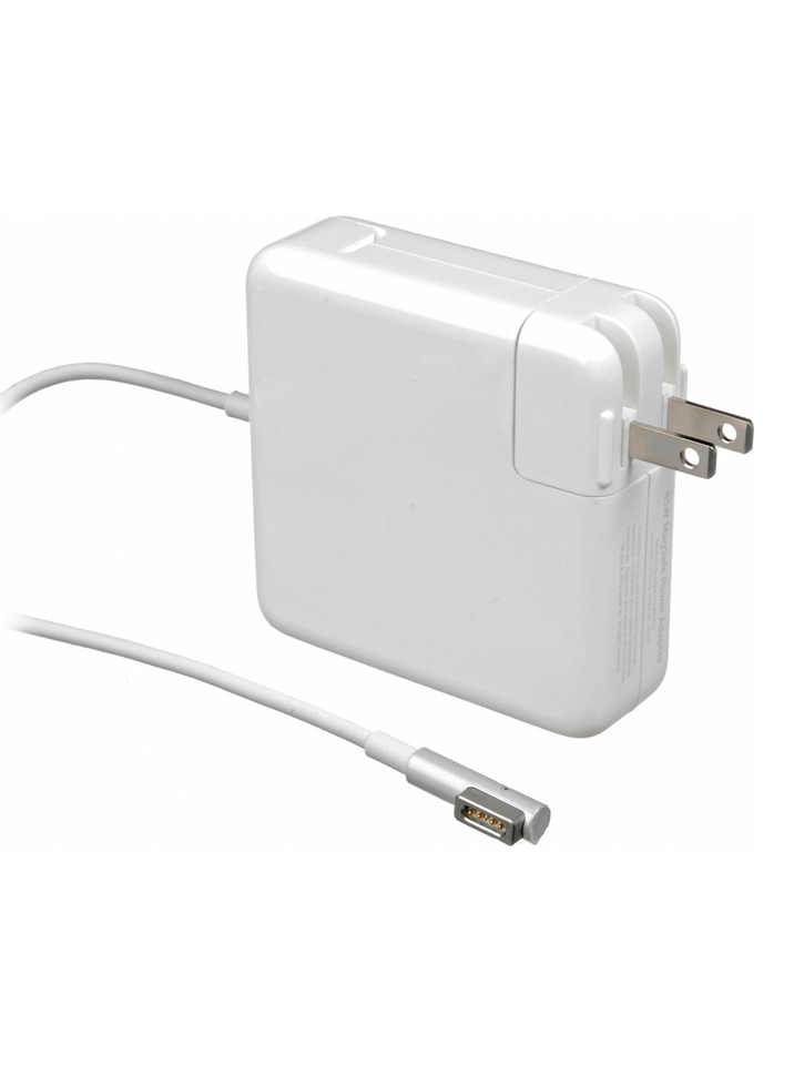 45W MAGSAFE 1 POWER ADAPTER WITH ATTACHED CABLE COMPATIBLE FOR MACBOOK (L-STYLE) (USED OEM PULL)