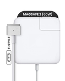 60W MAGSAFE 2 POWER ADAPTER WITH ATTACHED CABLE COMPATIBLE FOR MACBOOK (T-STYLE) (USED OEM PULL)