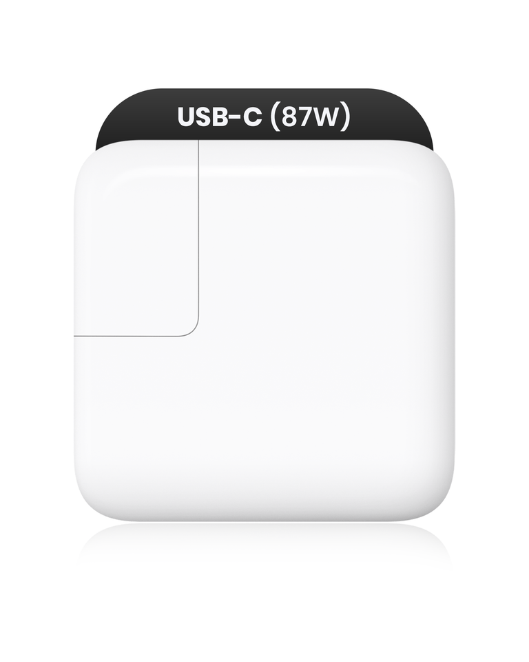 87W USB-C CHARGER POWER ADAPTER ONLY COMPATIBLE FOR MACBOOK (USED OEM PULL)