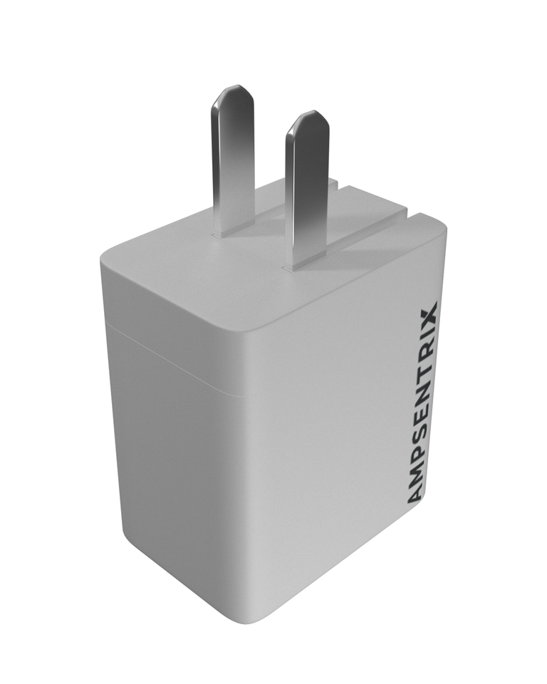 65W USB TYPE C GAN WALL POWER ADAPTER (AMPSENTRIX) (110V USA)