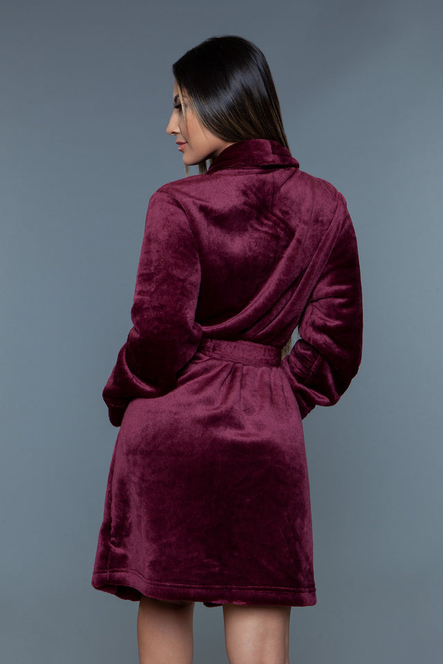 2259 Kaylee Robe Burgundy