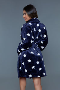 2259 Kaylee Robe Navy White