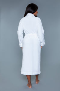 2260 Helena Plush Robe White