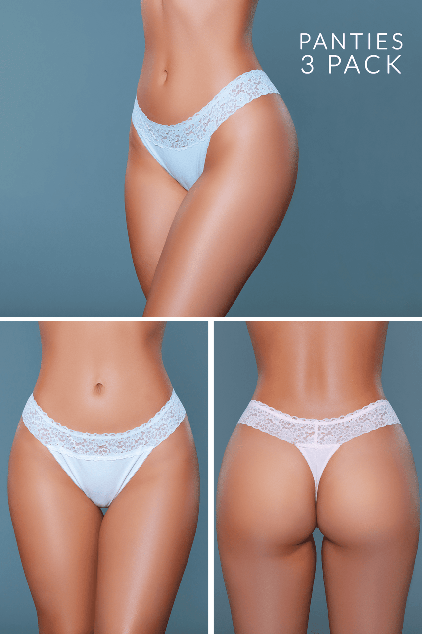 2200 Devon Thong 3 Pack