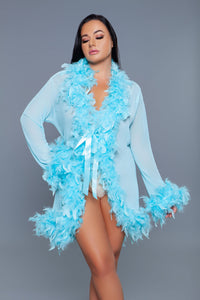 BW834STUR Lux Robe Turquoise