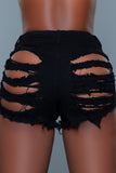 J16 Curves For Days Shorts Black